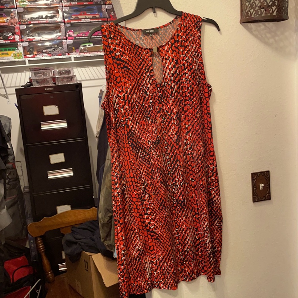 Nine West Pattern XXL dress knee length